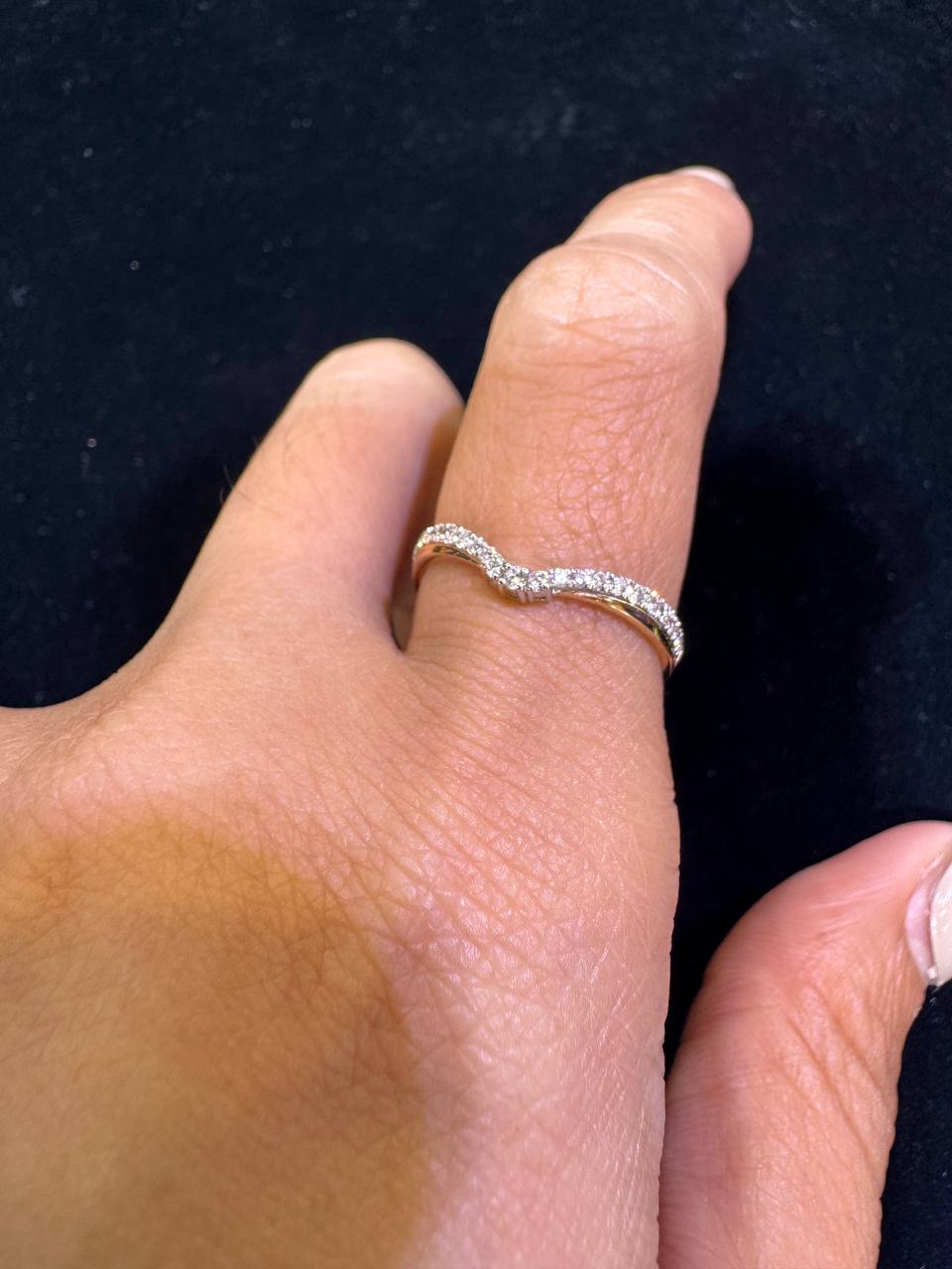 Factory Item: Chic Diamond His & Hers Wedding Bands